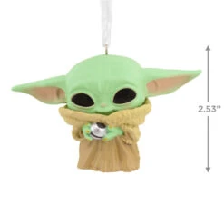 Star Wars: The Mandalorian™ Grogu™ Funko POP!® Hallmark Ornament -Hallmark Sales Store Star Wars The Mandalorian Grogu Funko POP Christmas Ornament 3HCM1098 03