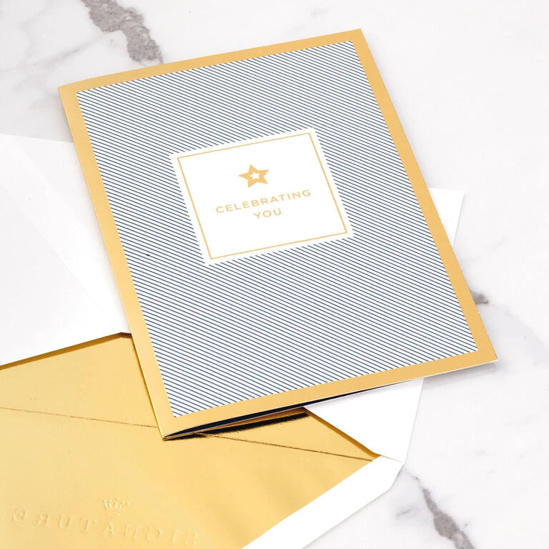 Hallmark Celebrate Stars And Pennants 3D Pop-Up Father's Day Card 7 Hallmark Celebrate Stars And Pennants 3D Pop-Up Father's Day Card - Image 5