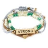 Hallmark Strong And Courageous Bracelets, Set Of 4