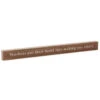 Hallmark Teachers Put Their Heart Wood Quote Sign, 23.5x2