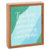 Hallmark Teaching Is Love And Optimism Wood Quote Sign, 6x7 1 Hallmark Teaching Is Love And Optimism Wood Quote Sign, 6x7 -Hallmark Sales Store Teaching Is Love and Optimism Wood Quote Sign 1SNN1026 01