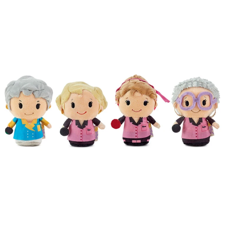 Hallmark Itty Bittys® The Golden Girls Bowling Team Plush Collector Set Of 4 3 Hallmark Itty Bittys® The Golden Girls Bowling Team Plush Collector Set Of 4