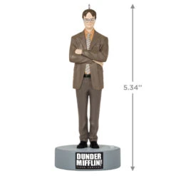 Hallmark The Office Dwight Schrute Ornament With Sound 10 Hallmark The Office Dwight Schrute Ornament With Sound -Hallmark Sales Store The Office Dwight Schrute Keepsake Ornament 2199QXI7257 03