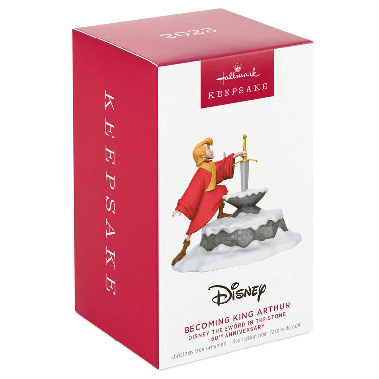 Hallmark Disney The Sword In The Stone 60th Anniversary Becoming King Arthur Ornament 6 Hallmark Disney The Sword In The Stone 60th Anniversary Becoming King Arthur Ornament - Image 4