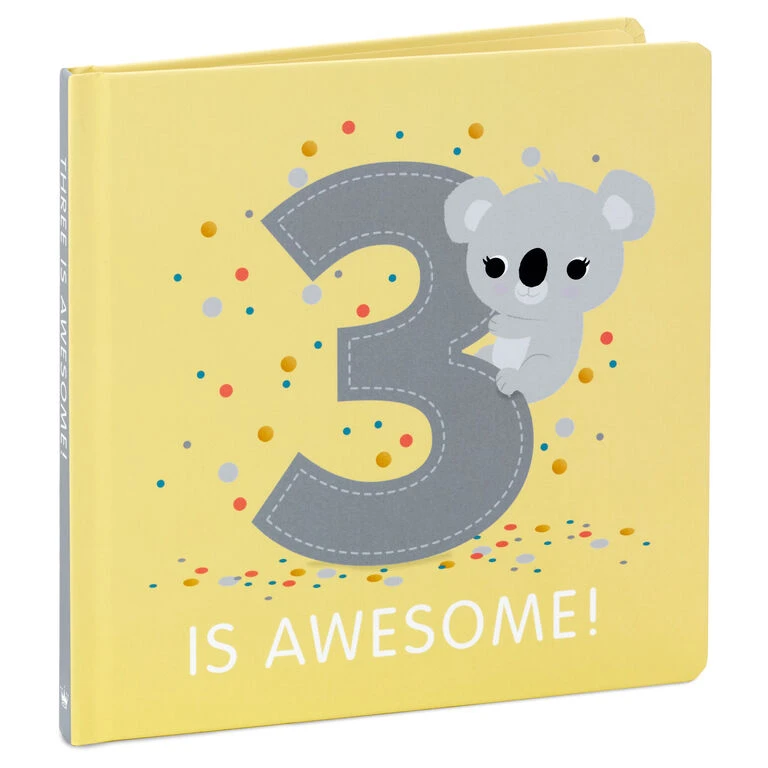 Hallmark Three Is Awesome! Birthday Book 3 Hallmark Three Is Awesome! Birthday Book