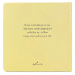 Hallmark Three Is Awesome! Birthday Book 7 Hallmark Three Is Awesome! Birthday Book -Hallmark Sales Store Three Is Awesome Birthday Book 1BOK1518 02