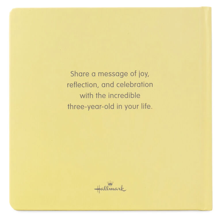 Hallmark Three Is Awesome! Birthday Book 4 Hallmark Three Is Awesome! Birthday Book - Image 2