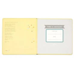 Hallmark Three Is Awesome! Birthday Book 8 Hallmark Three Is Awesome! Birthday Book -Hallmark Sales Store Three Is Awesome Birthday Book 1BOK1518 03