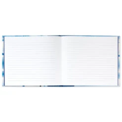 Hallmark Blue Shibori Print Guest Book 8 Hallmark Blue Shibori Print Guest Book -Hallmark Sales Store Tie Dye Blue Guest Book 1EDY3150 03