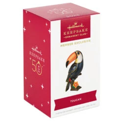 Hallmark Toucan 2023 Exclusive Ornament -Hallmark Sales Store Toucan Bird Keepsake Ornament 1799QXC5620 04