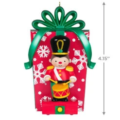 Hallmark Toy Soldier Musical Ornament With Motion 10 Hallmark Toy Soldier Musical Ornament With Motion -Hallmark Sales Store Toy Soldier With Drum Keepsake Ornament 2999QXT4109 03