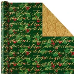 Hallmark Traditional Christmas 4-Pack Reversible Wrapping Paper Rolls, 150 Sq. Ft. 11 Hallmark Traditional Christmas 4-Pack Reversible Wrapping Paper Rolls, 150 Sq. Ft. -Hallmark Sales Store Traditional Christmas 4Pack Reversible Wrapping Paper Rolls 150 sq ft root 5JXW1738 JXW1738 1470 5.jpg Source Image