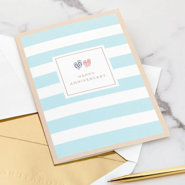 Hallmark Tropical Beach Scene 3D Pop-Up Anniversary Card 7 Hallmark Tropical Beach Scene 3D Pop-Up Anniversary Card - Image 5