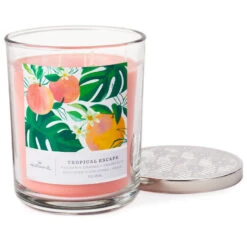 Hallmark Tropical Escape 3-Wick Jar Candle, 16 Oz. -Hallmark Sales Store Tropical Escape 3Wick Jar Candle 1BGC1051 03