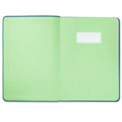 Hallmark Turquoise Faux Leather Notebook With Pen 11 Hallmark Turquoise Faux Leather Notebook With Pen -Hallmark Sales Store Turquoise Faux Leather Notebook With Pen 1HWJ7041 03