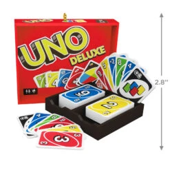 Hallmark Mattel UNO™ Family Game Night® Ornament 10 Hallmark Mattel UNO™ Family Game Night® Ornament -Hallmark Sales Store UNO Game Keepsake Ornament 1899QXR8249 03