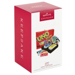 Hallmark Mattel UNO™ Family Game Night® Ornament 11 Hallmark Mattel UNO™ Family Game Night® Ornament -Hallmark Sales Store UNO Game Keepsake Ornament 1899QXR8249 04