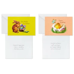 Hallmark Vintage Bunnies And Chicks Boxed Easter Cards, Pack Of 24 13 Hallmark Vintage Bunnies And Chicks Boxed Easter Cards, Pack Of 24 -Hallmark Sales Store Vintage Easter Bunnies Chicks Boxed Easter Cards 5STZ1131 04