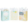 Hallmark 13" Welcome Baby 3-Pack Assorted Gift Bags With Tissue -Hallmark Sales Store Welcome Baby 3Pack Assorted Large Gift Bags Tissue 5EGB6421 01