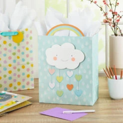 Hallmark 13" Welcome Baby 3-Pack Assorted Gift Bags With Tissue -Hallmark Sales Store Welcome Baby 3Pack Assorted Large Gift Bags Tissue 5EGB6421 02