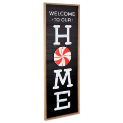 Hallmark Welcome Home Front Porch Sign With Seasonal Decorations, 16.5x47.25 -Hallmark Sales Store Welcome Home Front Porch Decor With Seasonal Decorations 1SNN1083 03