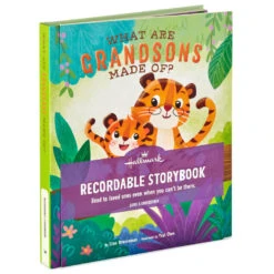 Hallmark What Are Grandsons Made Of? Recordable Storybook -Hallmark Sales Store What Are Grandsons Made Of Recordable Storybook 1KOB1230 05