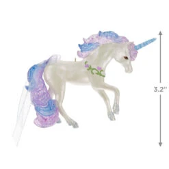 Hallmark Majestic Unicorn Ornament -Hallmark Sales Store White Blue and Purple Unicorn Keepsake Ornament 1799QGO2717 03