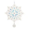 Hallmark Snowflake 2023 Porcelain Ornament 2 Hallmark Snowflake 2023 Porcelain Ornament -Hallmark Sales Store White Blue and Silver Snowflake Keepsake Ornament 1999QGO2957 01
