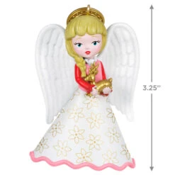 Hallmark Heirloom Angels Ornament 10 Hallmark Heirloom Angels Ornament -Hallmark Sales Store White Pink Angel Keepsake Ornament 1699QXR8197 03
