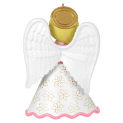 Hallmark Heirloom Angels Ornament 13 Hallmark Heirloom Angels Ornament -Hallmark Sales Store White Pink Angel Keepsake Ornament 1699QXR8197 06