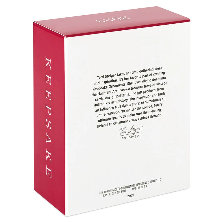 Hallmark A Beautiful Year 2023 Metal Photo Frame Ornament 7 Hallmark A Beautiful Year 2023 Metal Photo Frame Ornament - Image 5