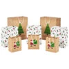 Hallmark Merry Mix 8-Pack Christmas Gift Bags, Assorted Sizes And Designs 2 Hallmark Merry Mix 8-Pack Christmas Gift Bags, Assorted Sizes And Designs -Hallmark Sales Store White and Kraft Paper Assortment Christmas Gift Bags 5XGB1410 01