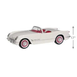 Hallmark 1953 Chevrolet® Corvette® 70th Anniversary 2023 Metal Ornament 10 Hallmark 1953 Chevrolet® Corvette® 70th Anniversary 2023 Metal Ornament -Hallmark Sales Store White and Red Corvette Car Keepsake Ornament 2199QXE3247 03