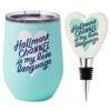 Hallmark Channel Love Language Insulated Wine Tumbler, 12 Oz.