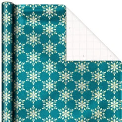 Hallmark Winter Glow 3-Pack Christmas Wrapping Paper Assortment, 80 Sq. Ft. -Hallmark Sales Store Winter Glow Christmas Wrapping Paper Assortment 5JXW1060 04
