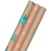 Hallmark Winter Nature Kraft Prints 3-Pack Christmas Wrapping Paper, 90 Sq. Ft. -Hallmark Sales Store Winter Nature 3Pack Christmas Wrapping Paper 5JXW1051 01