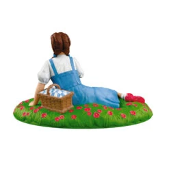 Hallmark The Wizard Of Oz™ Under The Poppies' Spell Ornament -Hallmark Sales Store Wizard of Oz Dorothy in Poppies Keepsake Ornament 2199QXI6107 06