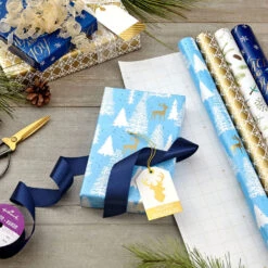 Hallmark Woodland Charm 4-Pack Holiday Wrapping Paper Assortment, 120 Sq. Ft. 11 Hallmark Woodland Charm 4-Pack Holiday Wrapping Paper Assortment, 120 Sq. Ft. -Hallmark Sales Store Woodland Charm Holiday Wrapping Paper Assortment 5JXW1041 02