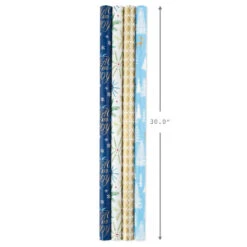 Hallmark Woodland Charm 4-Pack Holiday Wrapping Paper Assortment, 120 Sq. Ft. 17 Hallmark Woodland Charm 4-Pack Holiday Wrapping Paper Assortment, 120 Sq. Ft. -Hallmark Sales Store Woodland Charm Holiday Wrapping Paper Assortment 5JXW1041 08