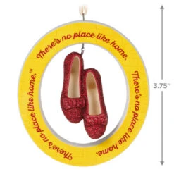 Hallmark The Wizard Of Oz™ There's No Place Like Home™ Porcelain Ornament 10 Hallmark The Wizard Of Oz™ There's No Place Like Home™ Porcelain Ornament -Hallmark Sales Store Yellow Brick Road Ruby Slippers Keepsake Ornament 2999QXI6297 03