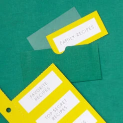 Hallmark Bright Citrus Customizable Recipe Organizer Book 10 Hallmark Bright Citrus Customizable Recipe Organizer Book -Hallmark Sales Store Yellow Pink Lemon Floral 3Ring Recipe Book 1TOG1033 04