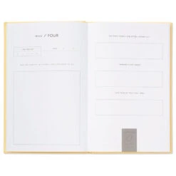 Hallmark While I Was Waiting Prompted Pregnancy Journal -Hallmark Sales Store Yellow Prompted Pregnancy Journal 1BBA4141 05