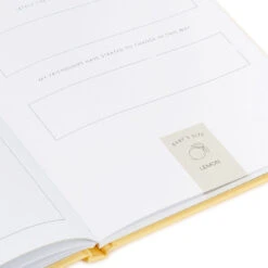 Hallmark While I Was Waiting Prompted Pregnancy Journal -Hallmark Sales Store Yellow Prompted Pregnancy Journal 1BBA4141 11
