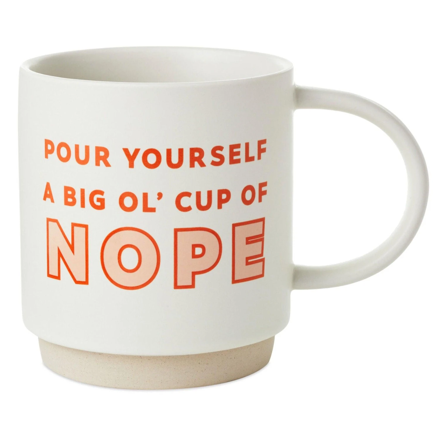 Hallmark Cup Of Nope Funny Mug, 16 Oz. 3 Hallmark Cup Of Nope Funny Mug, 16 Oz.
