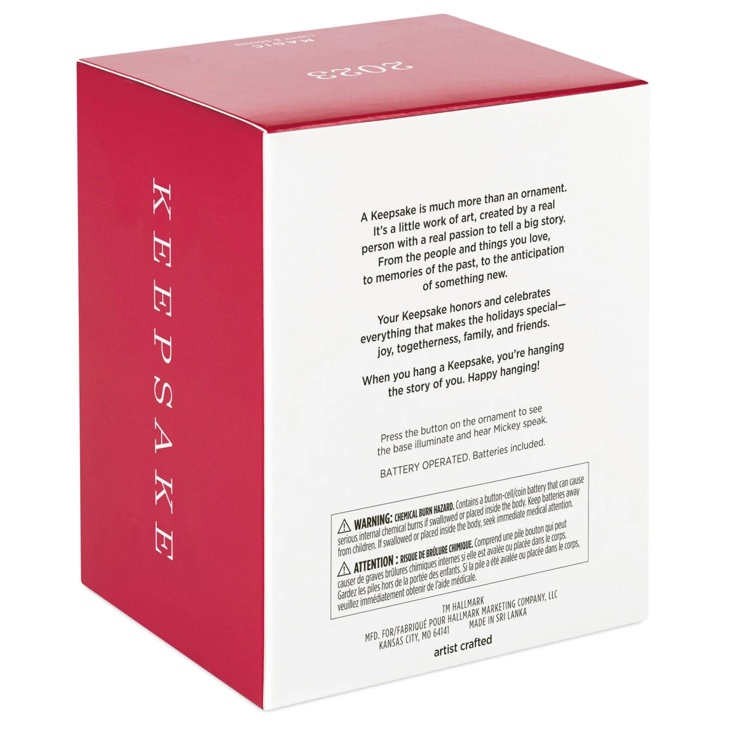 Hallmark Disney 100 Years Of Wonder Director Mickey Mouse Ornament With Light And Sound 4 Hallmark Disney 100 Years Of Wonder Director Mickey Mouse Ornament With Light And Sound - Image 2