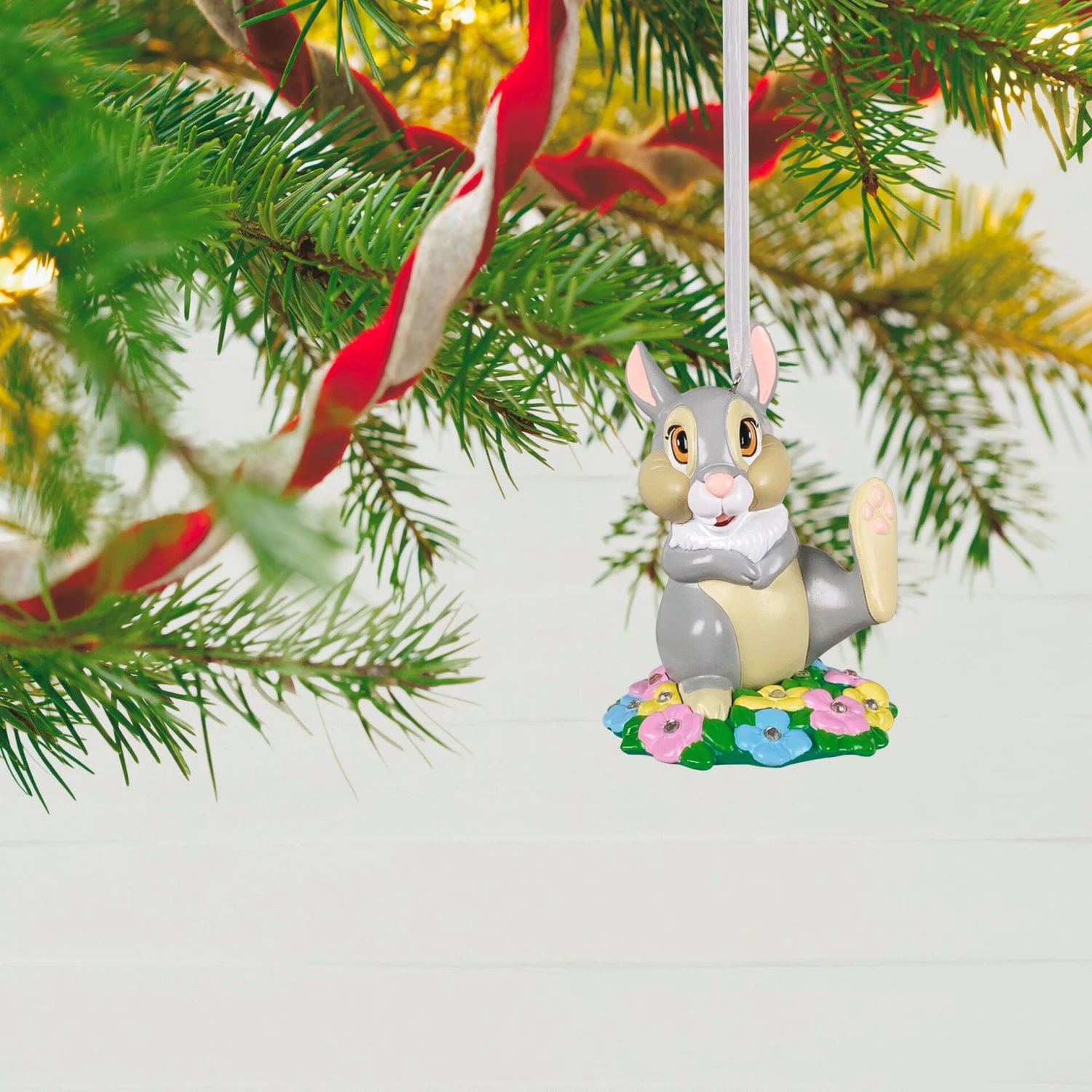 Hallmark Disney Bambi Thumper Metal Ornament 4 Hallmark Disney Bambi Thumper Metal Ornament - Image 2