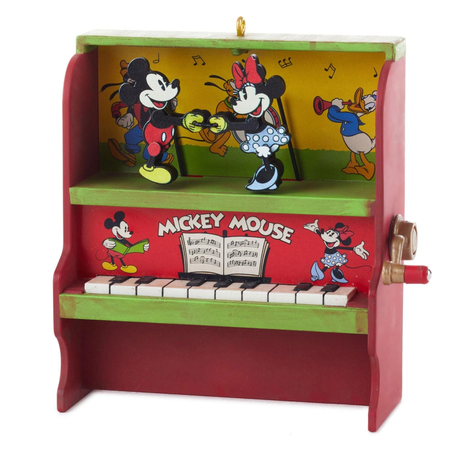 Hallmark Disney Mickey And Minnie Let's Dance! Musical Ornament With Motion 3 Hallmark Disney Mickey And Minnie Let's Dance! Musical Ornament With Motion