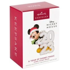 Hallmark Disney Mickey Mouse A Year Of Disney Magic 2023 Ornament