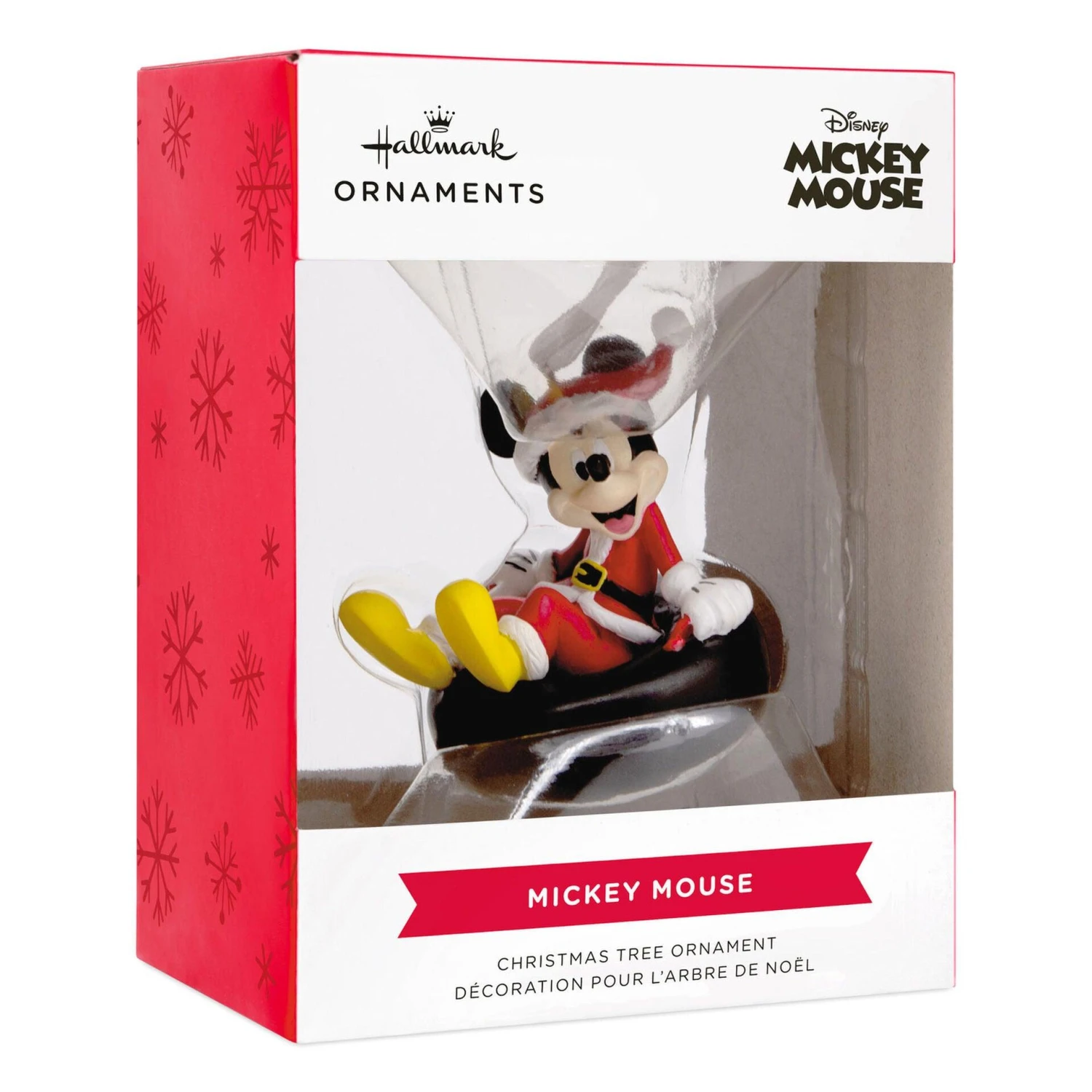 Disney Mickey Mouse On Snow Tube Hallmark Ornament 4 Disney Mickey Mouse On Snow Tube Hallmark Ornament - Image 2