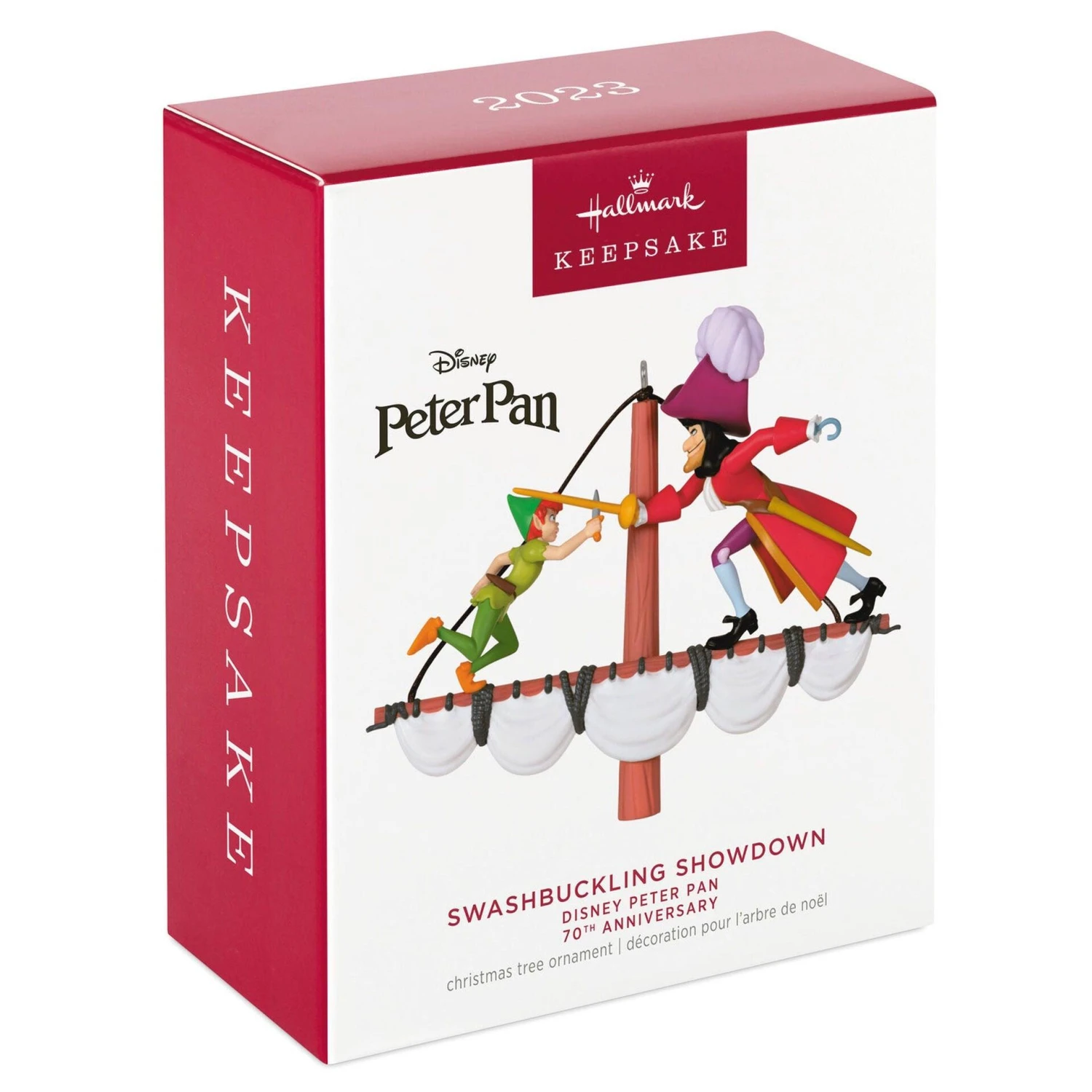 Hallmark Disney Peter Pan 70th Anniversary Swashbuckling Showdown Ornament 3 Hallmark Disney Peter Pan 70th Anniversary Swashbuckling Showdown Ornament
